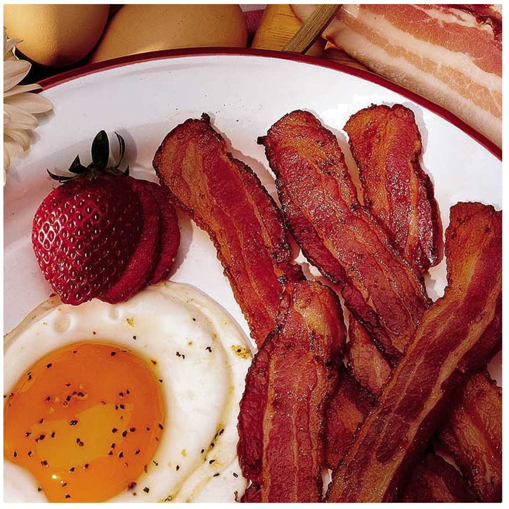 Fully Cooked Bacon: Ready to Eat, 2+ lbs, Long Term Storage