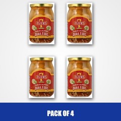 Pack of 4 – 7 Farms Pickled Jalapeno Quail Eggs