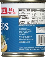 Bumble Bee Premium Select Whole Canned Oysters, 8 oz Cans (Pack of 12) – Ready t