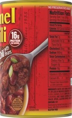 No Artificial Ingredients Chunky Beef Chili with Beans – 6 Cans of 15 Oz Each