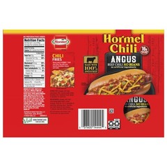 12 Pack Canned Chili No Beans Angus Beef 15oz Protein Rich Shelf Stable New