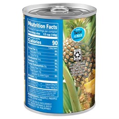 Sweet Harvest Pineapple Chunks in 100% Pineapple Juice, 20 oz Can – Pack of 3