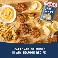 Bumble Bee Whole Baby Canned Clams, 10 Oz Can (Pack of 12) – Ready to Eat – 13G