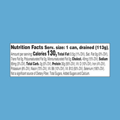 Selects No Salt Added Chunk White Albacore Tuna in Water, 4.5 Oz (12 Pack) Canne