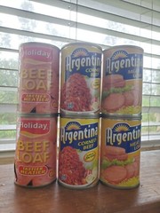 Argentina MEATLOAF & CORNED BEEF & Holiday BEEF LOAF 150g Each NEW! 6 Cans