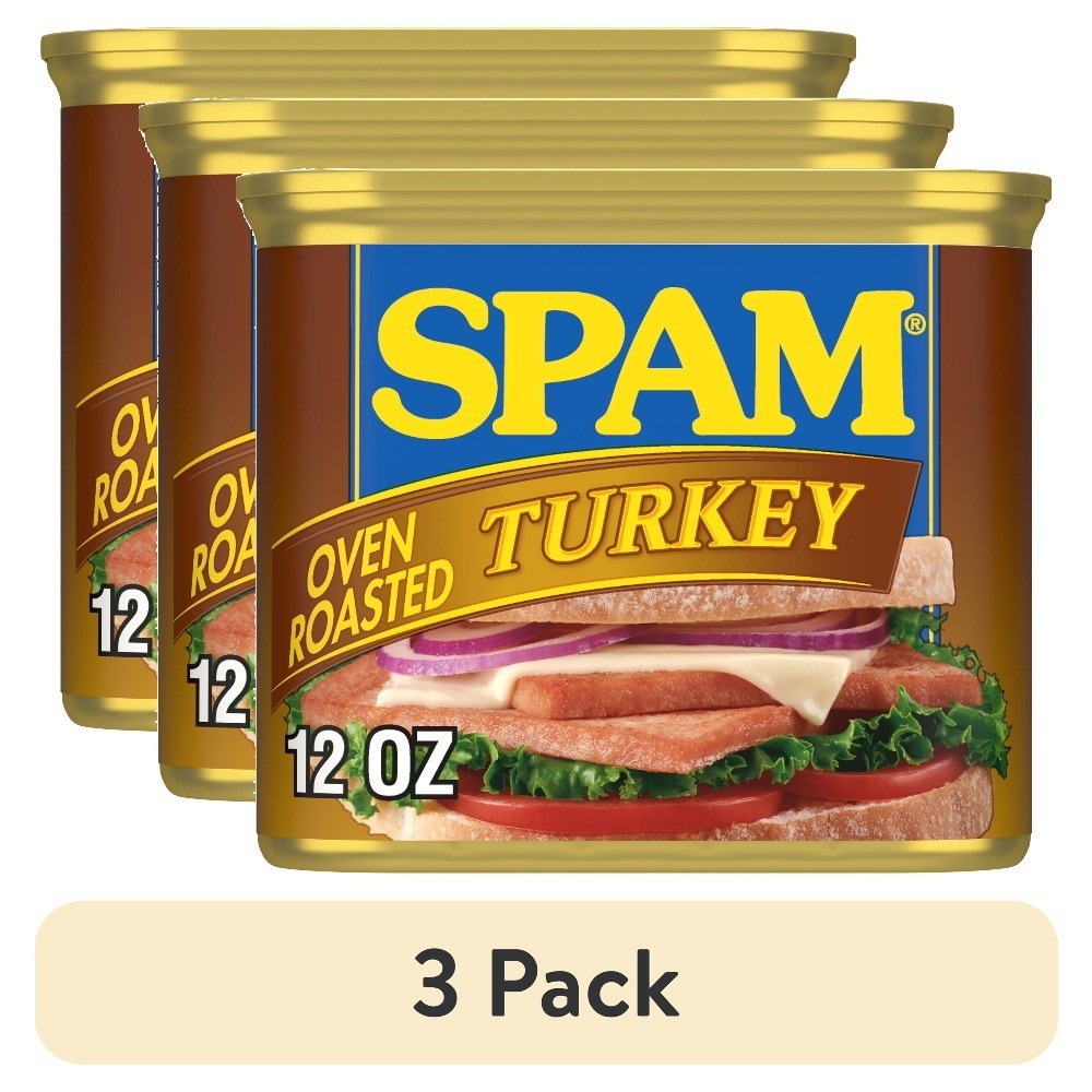 Oven Roasted Turkey Meat Canned 12 oz 3 Pack