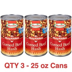 3 Pack Hormel Mary Kitchen Corned Beef Hash Homestyle Fully Cooked 25 oz Cans
