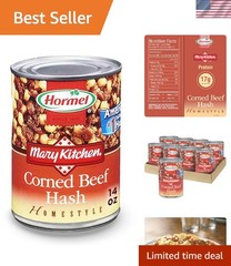 Delicious HORMEL Corned Beef Hash – 14 oz Cans, 8 Pack for Savory Breakfast