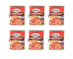 Grace Caribbean Corned Beef 12 OZ (6 cans)
