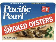 Pacific Pearl Fancy Smoked Oysters 3.75 Oz (Pack Of 4)