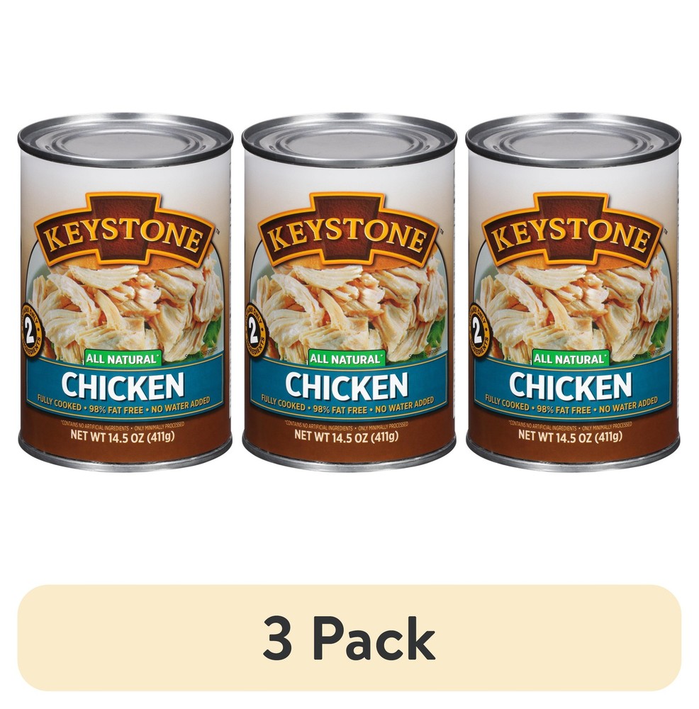 (3 Pack) All Natural Chicken, 14.5 Oz Can