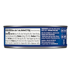 25% Less Sodium Chunk Light Tuna in Water – 5 Oz Can (Pack of 24)