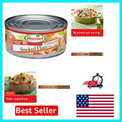 Smoked Ham – Fully Cooked, 12 Pack of 5 Ounce Convenient Cans