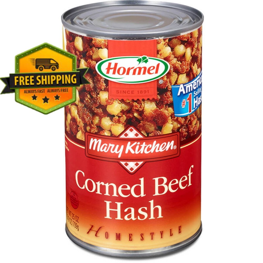 HORMEL MARY KITCHEN Corned Beef Hash, 25 oz Steel Can