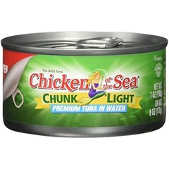 Chicken of the Sea Tuna Chunk Light – 7 Ounces – 12 ct