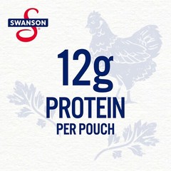 Swanson Hickory Smoked🔥BBQ, Fully Cooked Chicken 🍗 2.6 OZ (12 Pack)