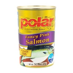 MW Polar Fancy Pink Salmon, 14.75 oz Can (Pack of Ounce 12)