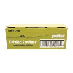 MW Polar Brisling Sardines, Smoked in Olive Oil, 3.52 Ounce Pack of 12