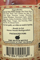 The Dutch Kettle Pickled Jalepeno Eggs & Red Hot Smoked Polish Sausage | 2-Pack