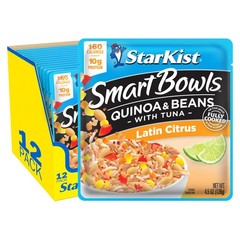 Smart Bowls Latin Citrus, 4.5 oz Pouch (Pack of 12) – Features Quinoa & Beans…