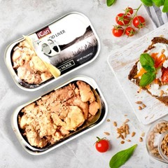 Ican WildCaught Iceland Cod Liver Pack of 3 – 4.27 oz Canned Cod Liver in Own…