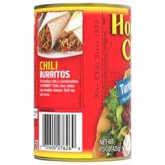 Chili Turkey No Bean Canned Chili, Shelf Stable, 15 Oz Steel Can