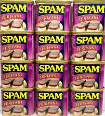 Spam Teriyaki Luncheon Meat 12 oz ( Pack of 12 )