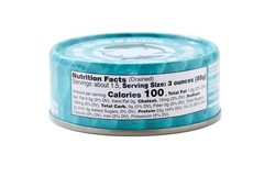 Sustainable Seas, Chunk Albacore Tuna in Water, No Salt Added, 5 Ounce, 3rd p…