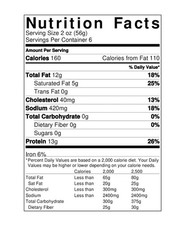 (PACK of 2 CANS) Palm Corned Beef with Juices 11.5 Oz. Can