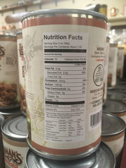 Canned Meat Beef Long Term Food Storage & camping 24 Cans 14.5 oz Lehman’s