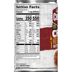Spicy Beef Chili with Beans by Campbell’s Chunky – 12 Count