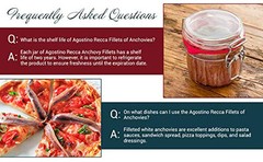 Anchovies Fillets in Olive Oil – Wild Caught Fish from Italy – Anchovy Fillet…