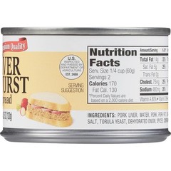 American Classic Liverwurst Spread 4.25 Ounce, Multi-Pack for Outdoor Adventures