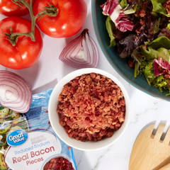 Reduced Sodium Real Bacon Pieces, 2.5 Oz
