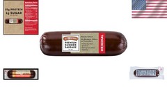 Natural Hardwood Smoked Summer Sausage | 8 Ounce, Flavor, Low Carb