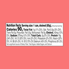 Wild Pink Salmon – Skinless, Boneless – 5 Oz Can