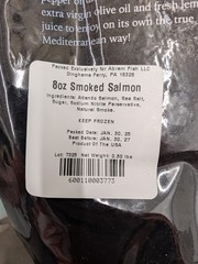 Highland Farms Smoked Salmon Fish 8oz 2 Pack!2pack 1lb Total