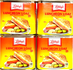Libby’s Luncheon Loaf with Chicken & Pork 12 oz ( Pack of 4 )