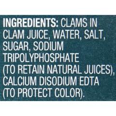 Snow’s Wild Caught Chopped Clams in Clam Juice, 6.5 oz