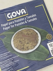Goya Papel Para Pasteles Y Tamales 16 Oz