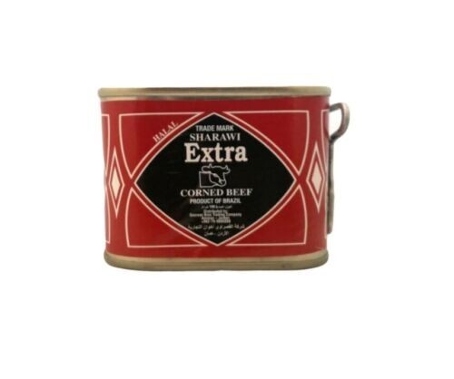 2X Sharkatly Extra Corn Beef Halal ( 198 gram) لحمه اكسترا