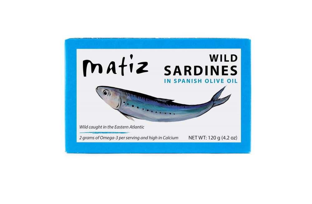 Sardines in Olive Oil, 4.2 Ounce Can (Pack of 5) Spanish Gourmet Wild Caught …
