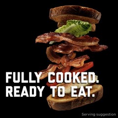 HORMEL BLACK LABEL Thick Cut, Fully Cooked Bacon for 2.52 oz (Pack of 1)