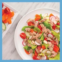 Gluten-Free Chunk Light Tuna in Water, 17g Protein – Perfect for Salads & Snacks