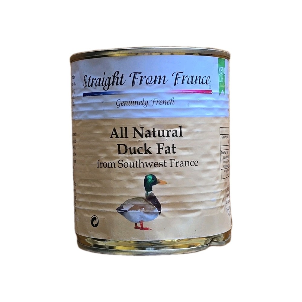 Duck Fat from Southwest France 695g Keto Paleo Friendly Cooking Fat