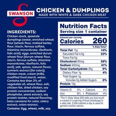 Canned Chicken & Dumplings, White & Dark Meat, 10.5 oz Can – Case of 12