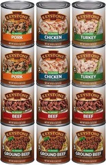 Keystone Meats Variety Pack – 12 Cans of All Natural Fully Cooked Canned Meat…