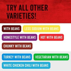 Hearty Chunky Beef Chili with Beans – 15oz (Pack of 6), Gluten-Free Goodness