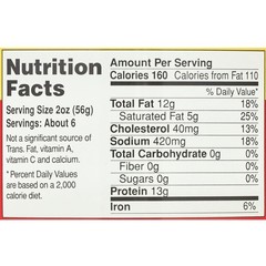 6 Pack Canned Corned Beef Juices Protein Rich Versatile Meal Ingredient 11.5oz