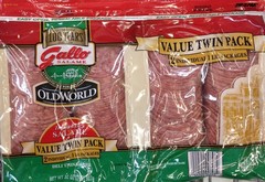 2 Pounds Gallo Italian Dry Salame Salami Deli Thin Sliced 2 Pound (Pack of 1)